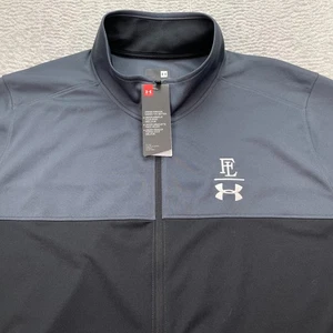 Under Armour Track Jacket Mens 3XL XXXL Full zip NEW Faith Lutheran Logo - Picture 1 of 11
