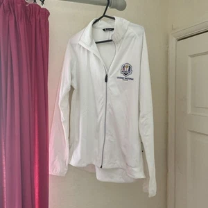 Abacus Jacket Golf Large Ryder Cup 2018 Vintage white long sleeve See Descriptio - Picture 1 of 3