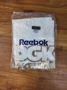 DGK Collab X Reebok Men’s Short Sleeve T-shirt Size M Rare White - Picture 1 of 2