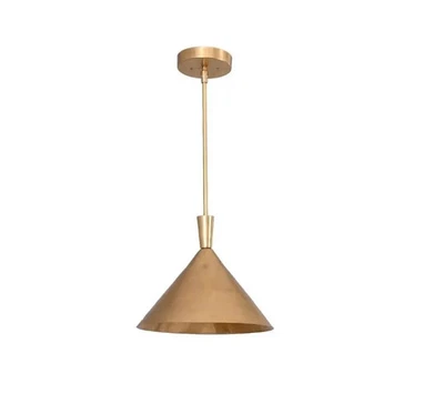 Pendant light Mid Century Modern Raw Brass Ceiling Light Shade Sputnik Light - Image 1 of 4