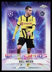 2024-25 Topps Chrome UEFA Club Competitions #WK-11 Kjell Wätjen Wonderkids - Bild 1 von 2