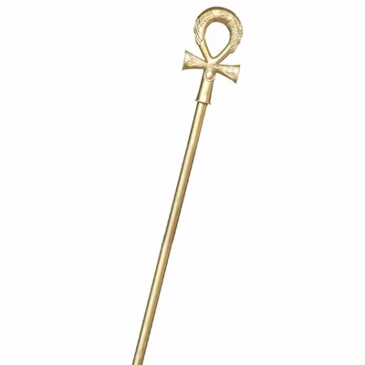 Bastón Egipcio Cleopatra Faraón 40" Accesorio de Disfraz Foto 1 de 3