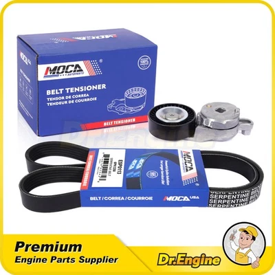 Serpentine Belt Drive Component Kit for Toyota Highlander Sienna Venza 2.7L L4 - Image 1 of 4