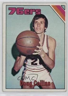 1975-76 Topps Doug Collins #148 HOF - Image 1 of 2