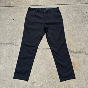 Tommy Bahama Pantalone Chino Performance Uomo 34x30 Nero Leggero Golf Viaggio - Foto 1 di 20