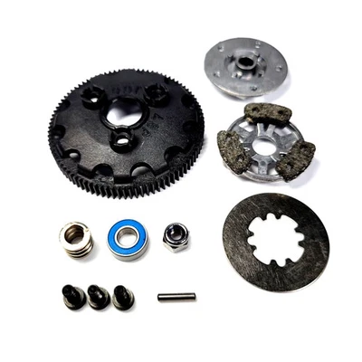 Se adapta a Traxxas Slash 2x2 Transmisión Zapatilla Embrague Spur Gear 90T 48P Raptor 2x2 Foto 1 de 4