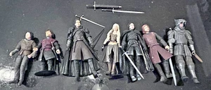 Game of Thrones Action Figure Lot McFarlane Arya Jon Snow Daenerys Hound Tyrion - Picture 1 of 10