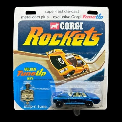 ORIGINAL 1969 - 1971 CORGI ROCKETS 903 MERCEDES 280SL BLISTER / CARDED PACK - Image 1 of 4