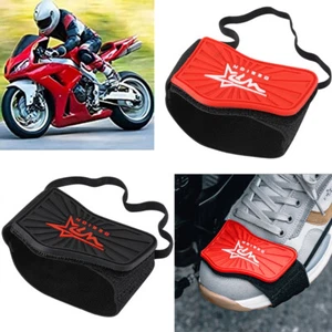 1/2 PIEZA Motocicleta Goma Antideslizante Cambio Engranajes Protector Botas - Imagen 1 de 12