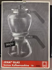 Sintrax Kaffeemaschine 1 Liter, Schot&Gen Nr. 3306, originalverpackt, JENaer Gla - Bild 1 von 12