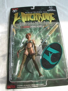 MITTELALTERLICHE HEXENKLINGE AUS WITCHBLADE FIGUR, NEU, NIE GEÖFFNET, CM8011, 1998 - Bild 1 von 2
