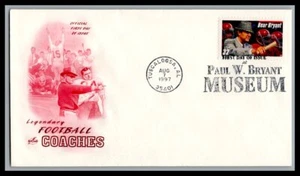 US FDC # 3147 32c Bear Bryant ArtCraft   1997, 0a1040 - Picture 1 of 1