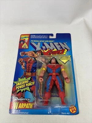 NUEVA FIGURA DE ACCIÓN 1994 Marvel Comics X-Men X-Force Warpath de Toy Biz sin usar, en caja Foto 1 de 4