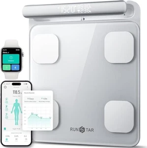 Runstar Smart Scale for Body Weight and Fat Percentage, High Accuracy Digital - Picture 1 of 6