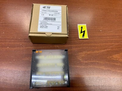 TE Connectivity 1SNA179534R2200 Distribution Blocks BRT 80A 4 Pole 9 Screw - Image 1 of 4