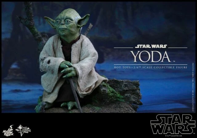 Hot Toys Star Wars: Episode V The Empire Strikes Back Yoda Action Figure (MMS369)