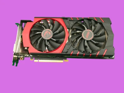 MSI NVIDIA GeForce GTX 980 TI GAMING 6G Carte Graphique 6GB GDDR5, Utilisé - Photo 1/4