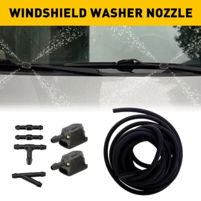 Car Front Windshield Wiper Washer Nozzle Hose For Honda Accord Civic CRV Odyssey - Image 1 of 4
