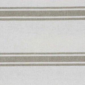 Limoges Ticking Stripe Fabric Taupe Double Width Grain Sack Curtains Upholstery - Picture 1 of 5