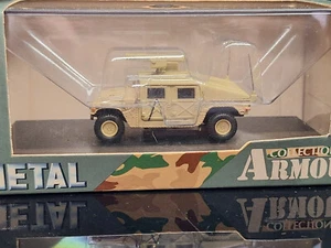 CDC 1:72 modello finito Metal Armour Collection 3111 Hummer 966 Desert Tank Hunter - Foto 1 di 3