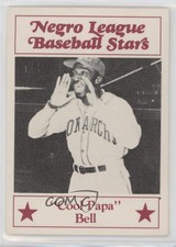 1986 Fritsch Negro League Baseball Stars Samples James Cool Papa Bell #90 HOF