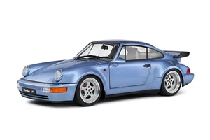 1/18 Porsche 911 (964) Turbo Horizon Blue 1990 Druckgussmodell von Solido S1803408 - Bild 1 von 8