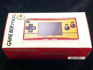 Nintendo Game Boy Micro 20th Anniversary Edition with 2P Face Plate, software - Picture 1 of 12