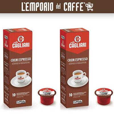 Caffè Caffe Caffitaly Cagliari Crem Espresso 100 Capsule Cialde - 100% Originale • 36.95€