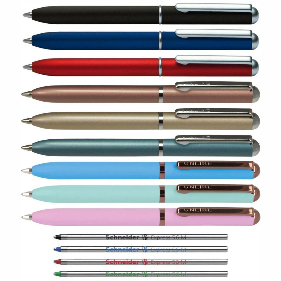 ONLINE Kugelschreiber Mini Portemonnaie Pocket Pen | Ersatzmine [wählbar]