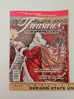 BH&G Treasures In Needlework Magazine Summer 1992 Better Homes & Gardens VG Foto 1 de 4
