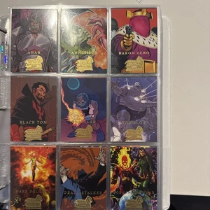 2008 Skybox Marvel Masterpieces Bring On The Bad Guys Complete Base Set 1-90🔥 - Picture 1 of 2