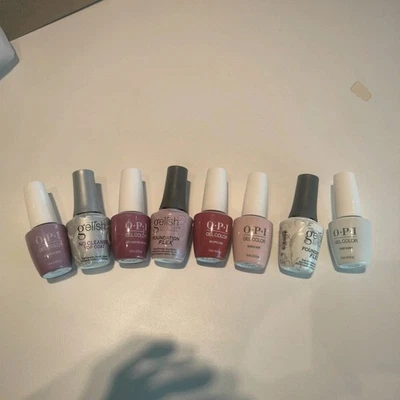 Set of (8) Multi- OPI GelColor *New* Gel Nail Polish, Foundation Flex 0.5fl.oz  - Image 1 of 4