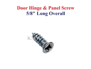OEM - General Electric Hotpoint Dryer DOOR HINGE & PANEL SCREW WE2M196 WR01X2064 - Picture 1 of 2
