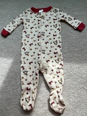 Vintage 2005 Gymboree Holiday Toys  Sleeper Romper 3-6 Months EUC - Image 1 of 4