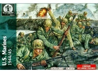 États-Unis Marines 1944/45 Waterloo 1815 ÉCHELLE 1 72 COD. AP027