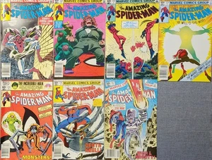 Lote de 7 cómics de Amazing Spider-Man #231-237 Death Of Tarantula, Marvel 1982 - Imagen 1 de 13