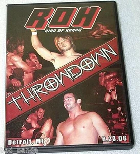 ROH Throwdown DVD OOP WWE TNA Ring Honor Daniel Bryan - Imagen 1 de 2