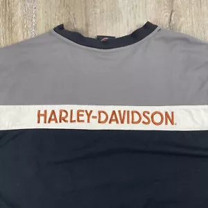Camiseta vintage Harley Davidson para hombre 2XL bordada logotipo clásico estilo Y2K - Imagen 1 de 22