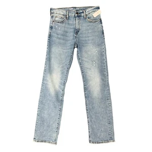 Old Navy Jeans Boys 16 Built-In Flex Straight Leg 360 Stretch Distressed Denim - Picture 1 of 12
