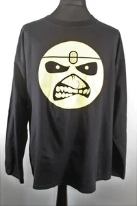 Iron Maiden Shirt Long Sleeve Original Official Fan Club Smiley Circa 2000 - Picture 1 of 15