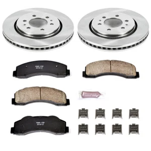 PowerStop KOE3167 Front Disc Brake Kit Rotors Pads for 2010-20 F-150 Expedition - Picture 1 of 1