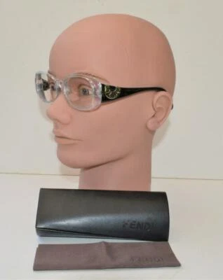 ¿NUEVO? Auténtico marco de gafas Fendi F846 971Cold Insert 53/14/135 con estuche Hecho en Italia Foto 1 de 4