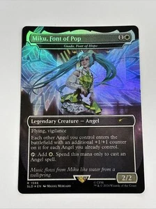 GIADA FONT OF HOPE POP HATSUNE MIKU RAINBOW FOIL SECRET LAIR MTG ENGLISH - Picture 1 of 2
