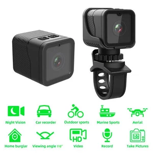 US Ultra 1080P HD Action WiFi Camera DV Sports Camcorders w/ Cycle Helmet Stand - Picture 1 of 12