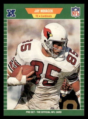 Tarjeta de novato Jay Novacek 1989 Pro Set #335 radiocontrol Foto 1 de 2