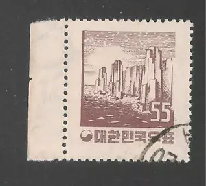 Korea #257 (A122) Sehr guter Zustand gebraucht - 1957 55h Diamantberge - Bild 1 von 1