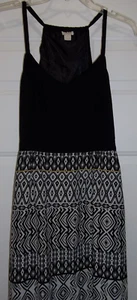 J.Crew Women's Maxi Dress Sleeveless Tank Side Zip Black Size 4 Side Slit - Bild 1 von 8