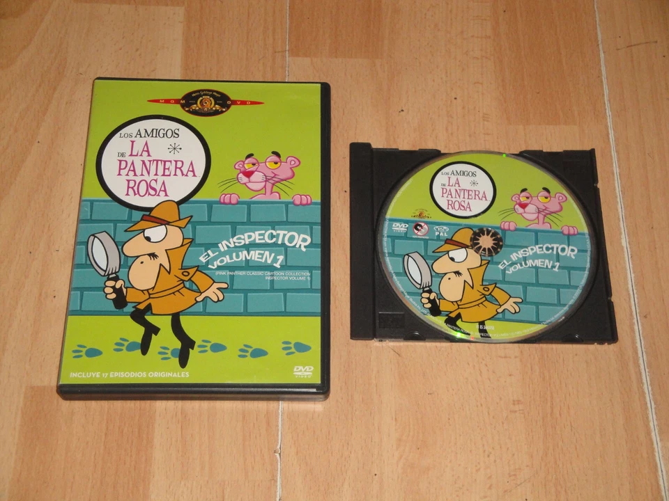 LOS AMIGOS DE LA PANTERA ROSA: EL INSPECTOR VOLUMEN 1 EN DVD USADA BUEN ESTADO - Imagen 1 de 2