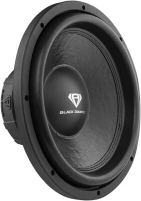 Black Diamond DIA-12S 12" Car Subwoofer 4 Ohm Single Voice Coil 500 Watts Max - Image 1 of 4