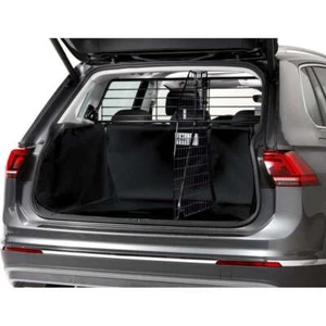 Bandeja de maletero de metal pequeño para VW Tiguan II (con var. Carga, profunda, negra) - Imagen 1 de 9